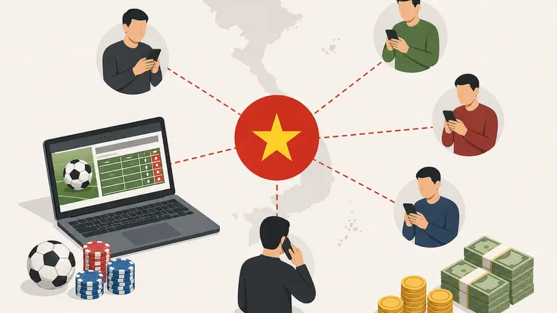 Vietnam Ungkap Jaringan Taruhan Ilegal Senilai $133 Juta di Tengah Demam Piala Dunia