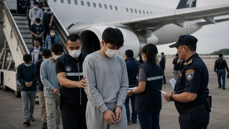 Laos Mengusir 41 Pekerja Thailand Terlibat Perjudian Ilegal